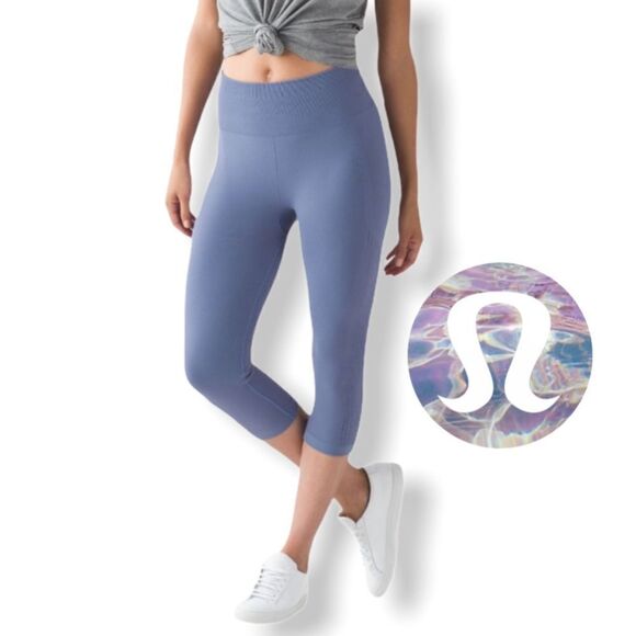 Lululemon Flow & Go Crop in Peri Purple - Picture 11 of 11